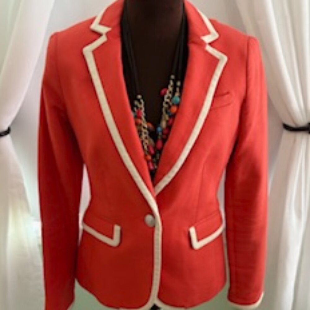 Banana Republic size 0 orange blazer